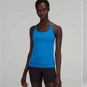 Lululemon cropped ebb to street tank